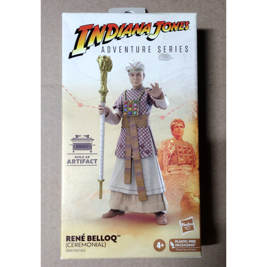 Hasbro Indiana Jones Adventure Series René Belloq Action Figure Read description