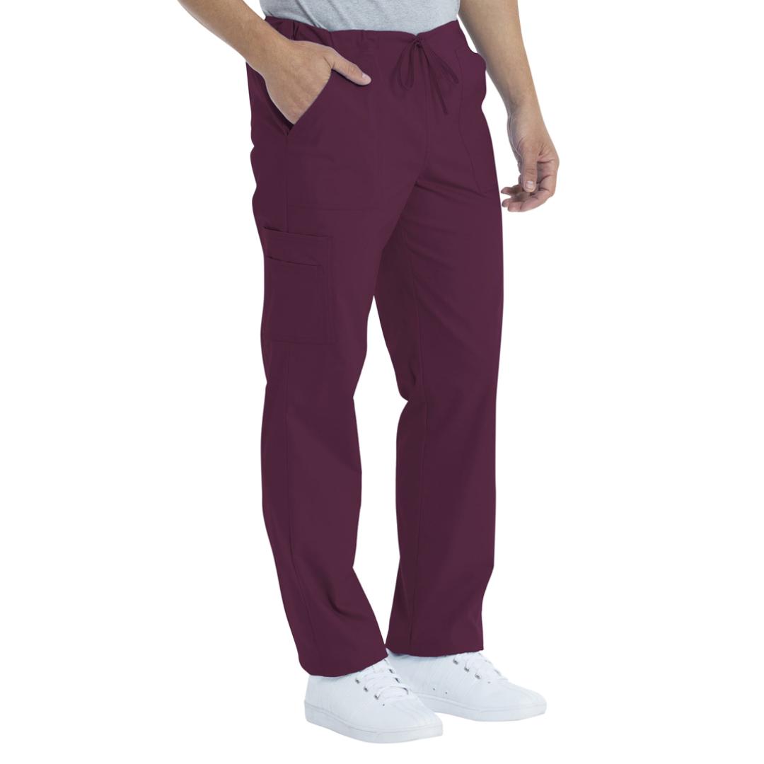 Scrubstar Unisex Solid Drawstring Pant WM01B082 Wine