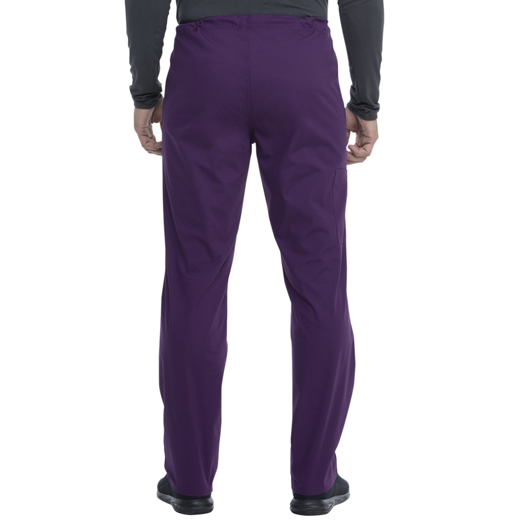 Scrubstar Core Essentials Unisex Scrub Pants with Drawstring Tie Eggplant