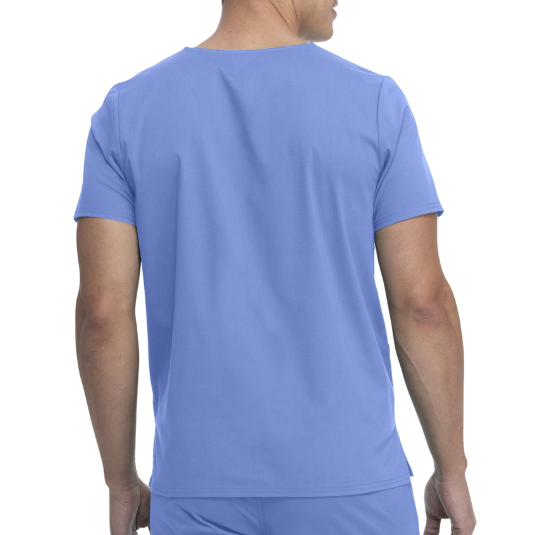 Scrubstar Core Essentials Unisex V-Neck Scrub Top Ciel