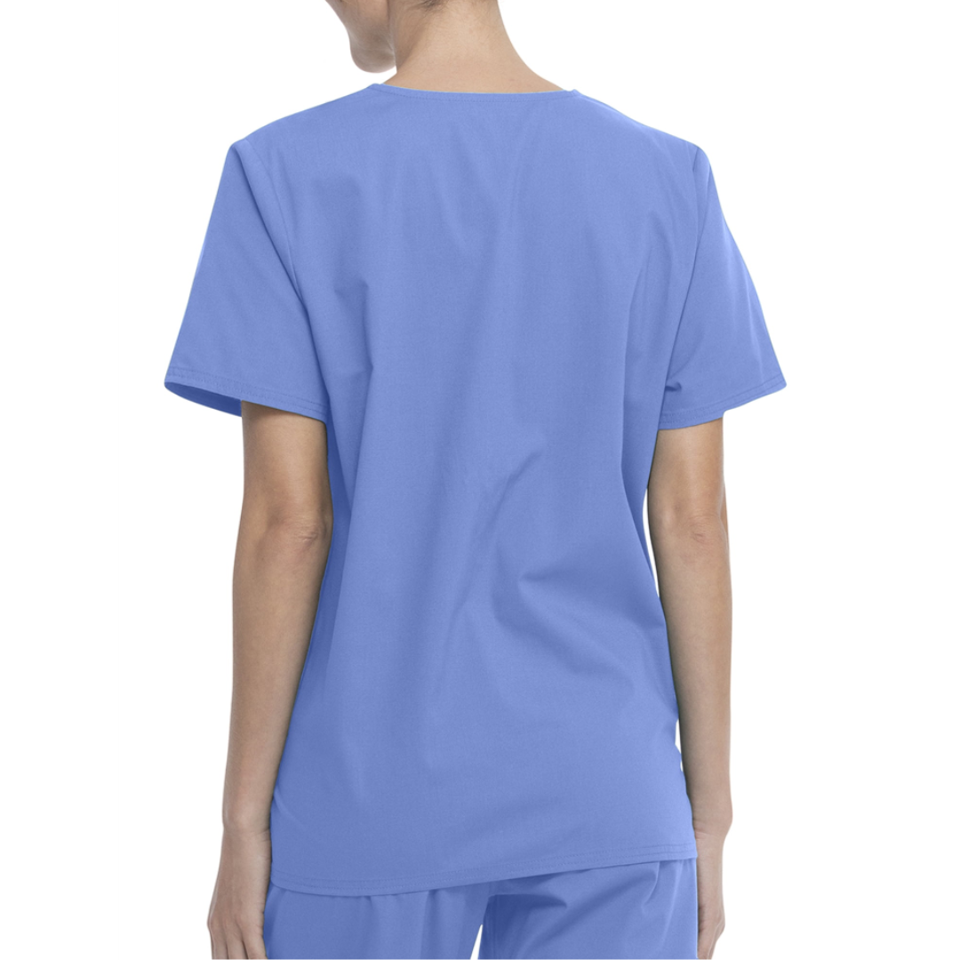 Scrubstar Core Essentials Unisex V-Neck Scrub Top Ciel