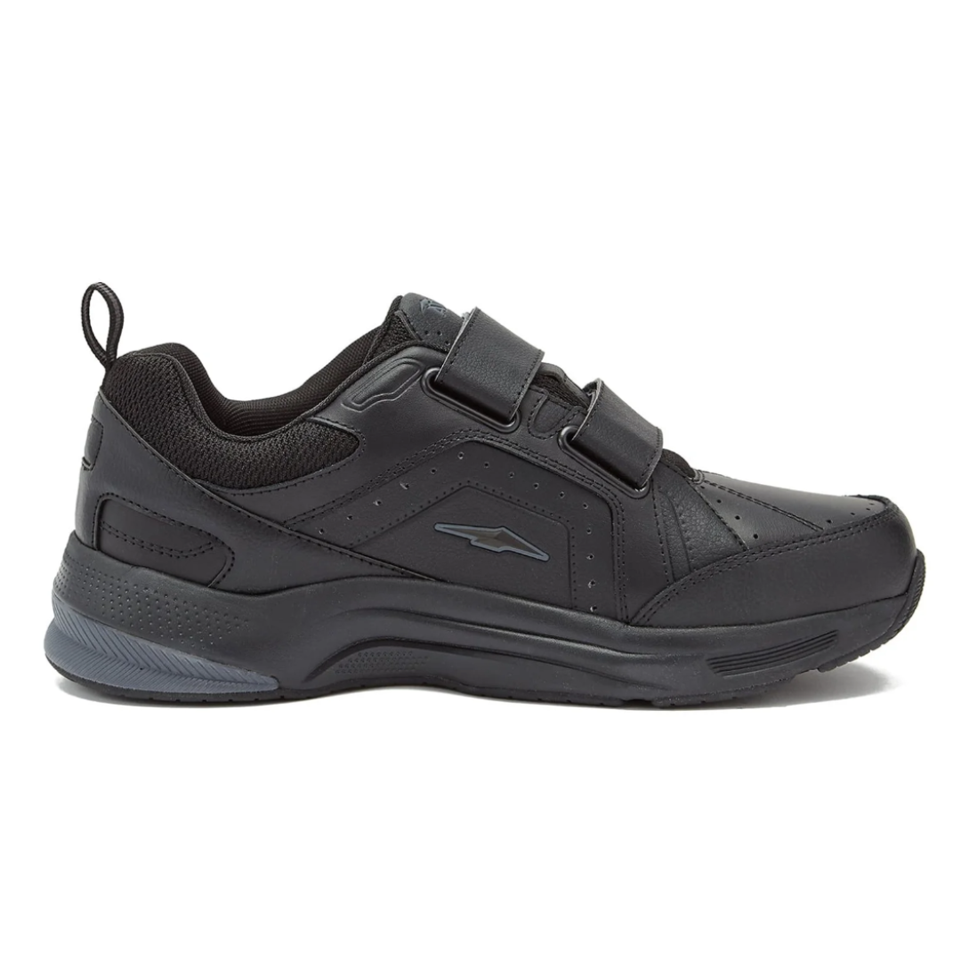 Avia Men's Quickstep Strap Wide Width Walking Shoes Black