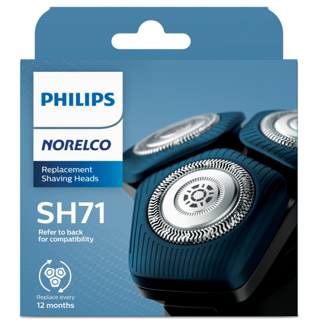 Philips Norelco Shaving Head for Shaver Series 7000 and Angular-Shaped Series 5000, SH71/52