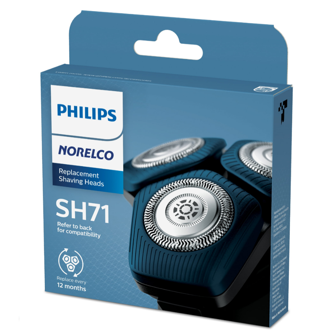 Philips Norelco Shaving Head for Shaver Series 7000 and Angular-Shaped Series 5000, SH71/52