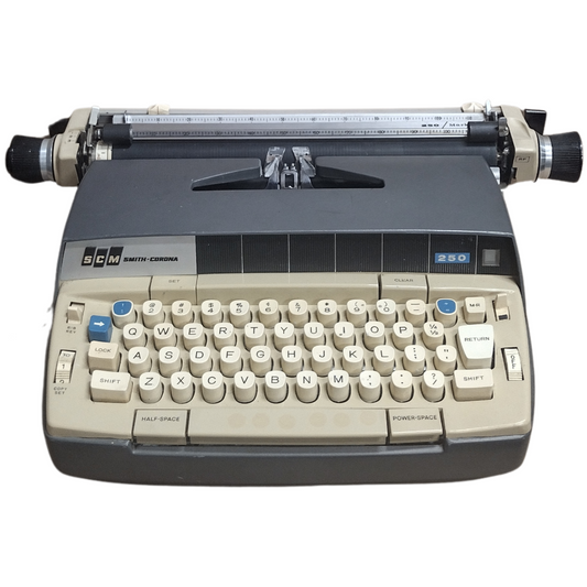 Smith Corona 250 Mark II Electric Office Typewriter - Works Read Description
