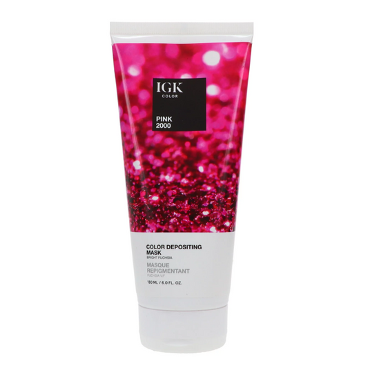 IGK - Color Depositing Hair Mask Pink 2000 6 oz.