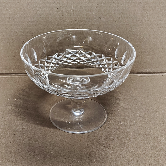 Waterford Crystal Compote Colleen Round Low  Short Stem Candy Dish Pre-Owned