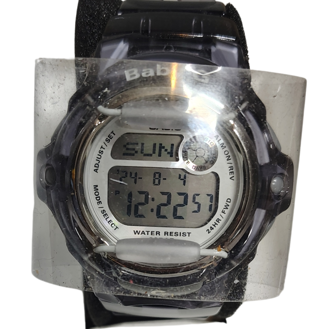 Casio Baby-G Grey Transparent Digital Watch BG169R-8M No Box