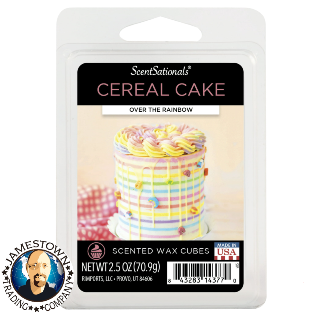 7x Cereal Cake Scented Wax Melts, ScentSationals, 2.5 oz (1-Pack)