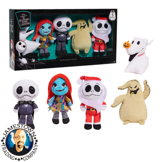Tim Burton's The Nightmare Before Christmas Box Set, Officially Licensed Kids Toys for Ages 3 Up, Gifts and Presents