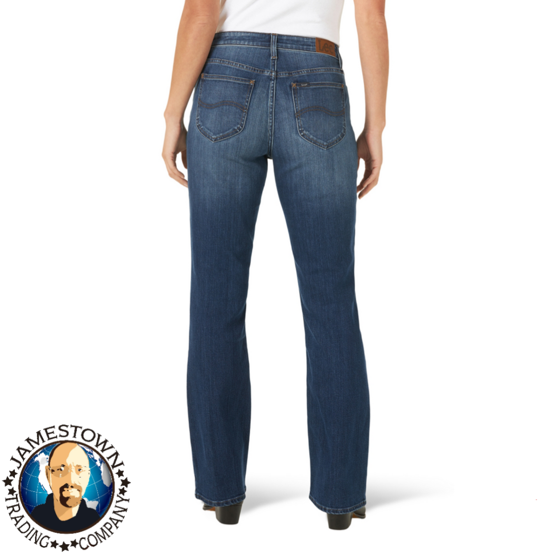Verify size Lee Women's Mid-Rise Bootcut Jean