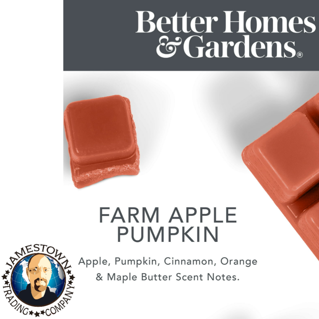 7x Better Homes & Gardens
Farm Apple Pumpkin Scented Wax Melts, Better Homes & Gardens, 2.5 oz (1-Pack) 17.5 oz total