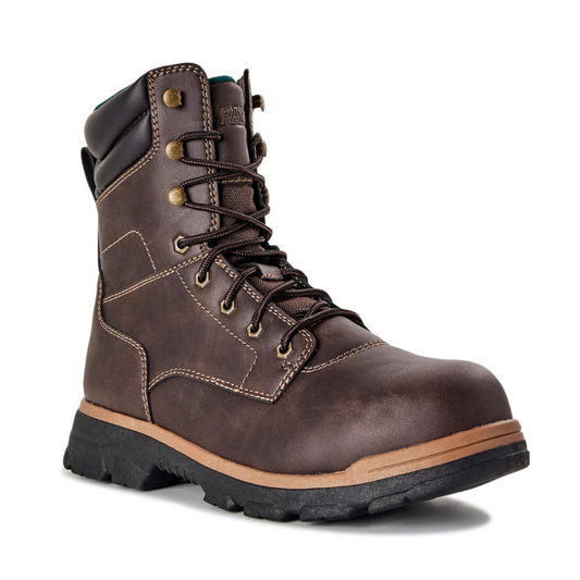 Bramha Men's 8" Steel Toe Work Boots