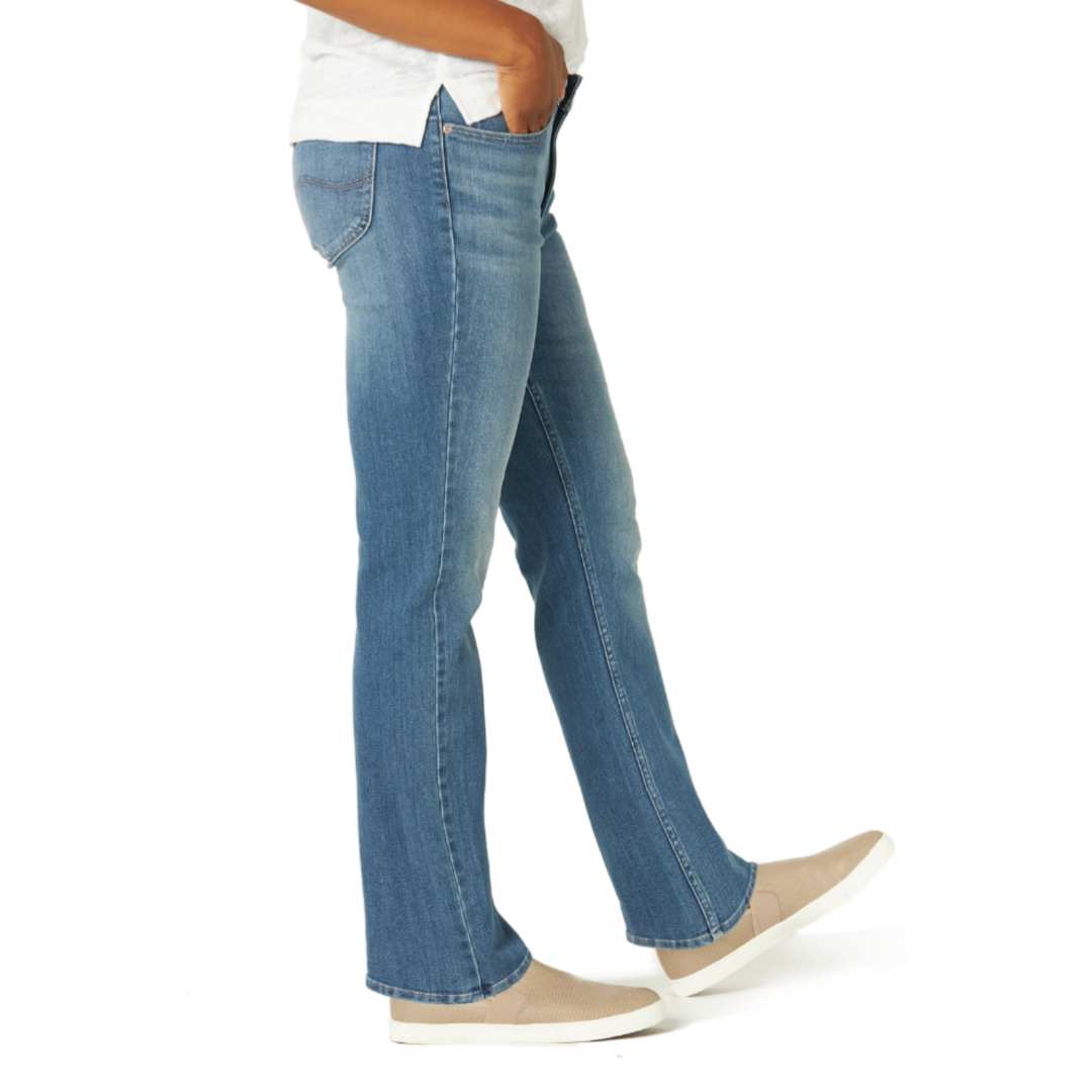 Lee women's mid rise straight leg Jean Northshore