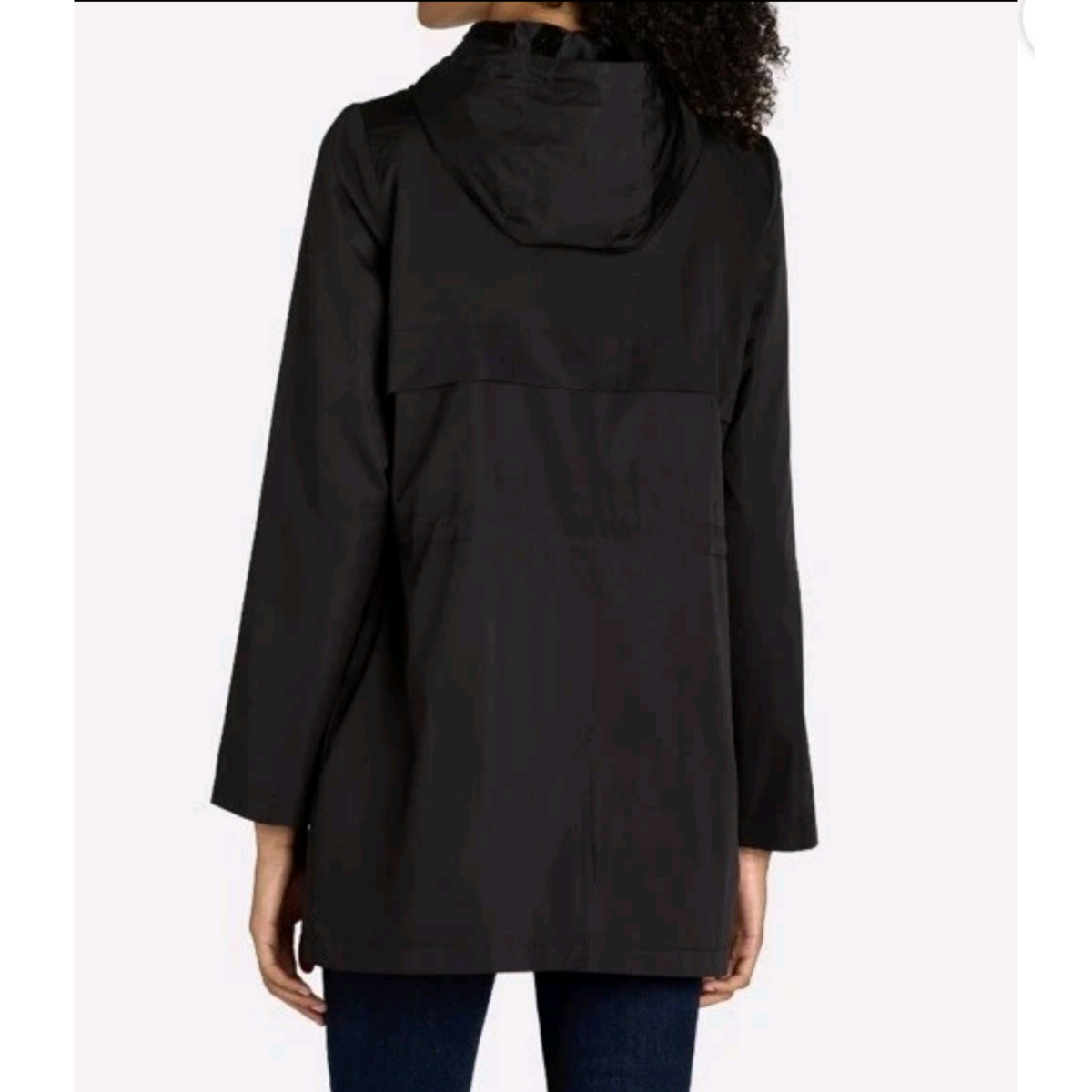 Time and Tru Women's Lightweight Anorak Jacket with Hood, Sizes XS-2X