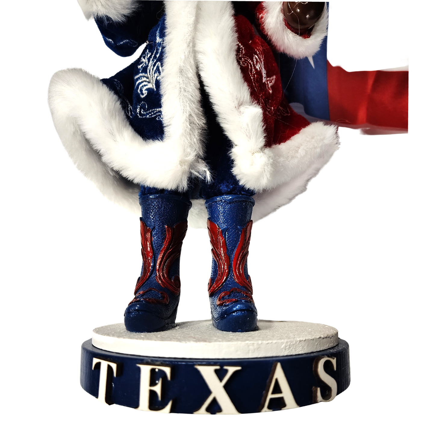 Lonestar Santa Nutcracker 15 inch