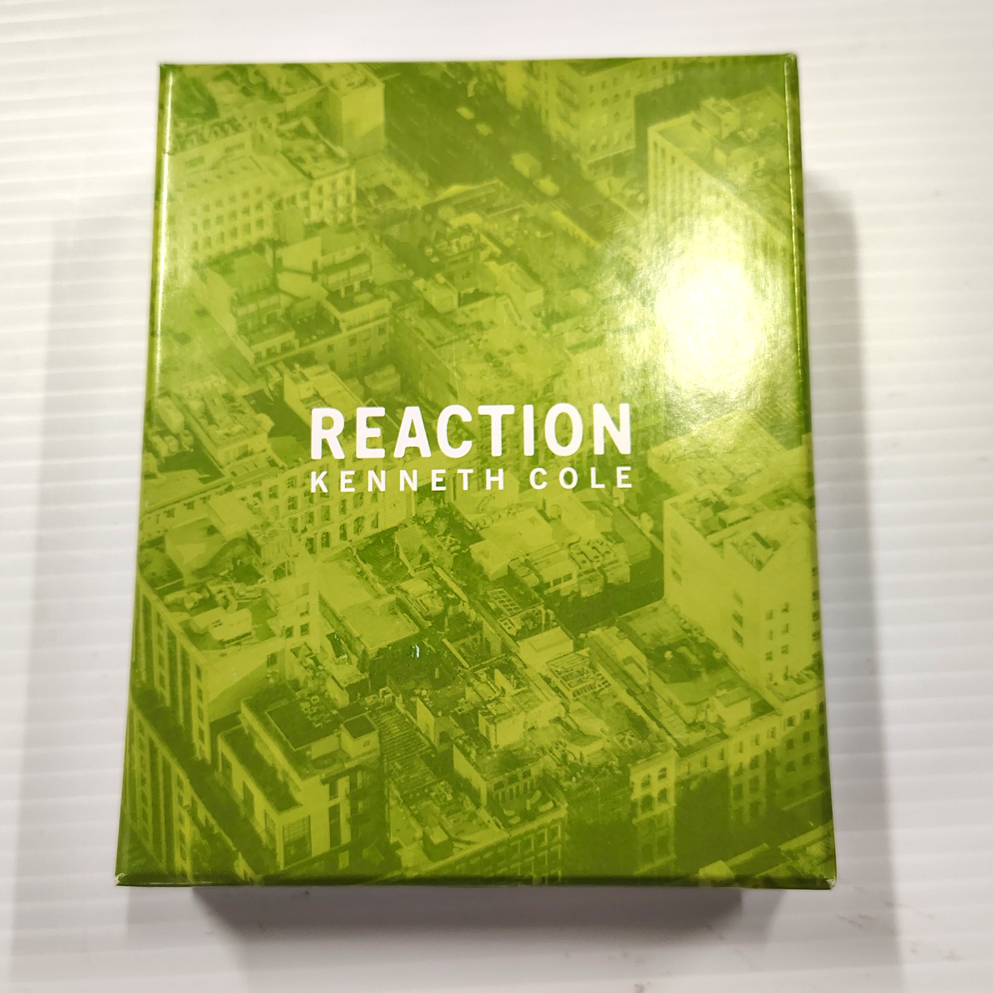 Man’s Brown Leather Wallet By Kenneth Cole Reaction Hand Crafted Leather