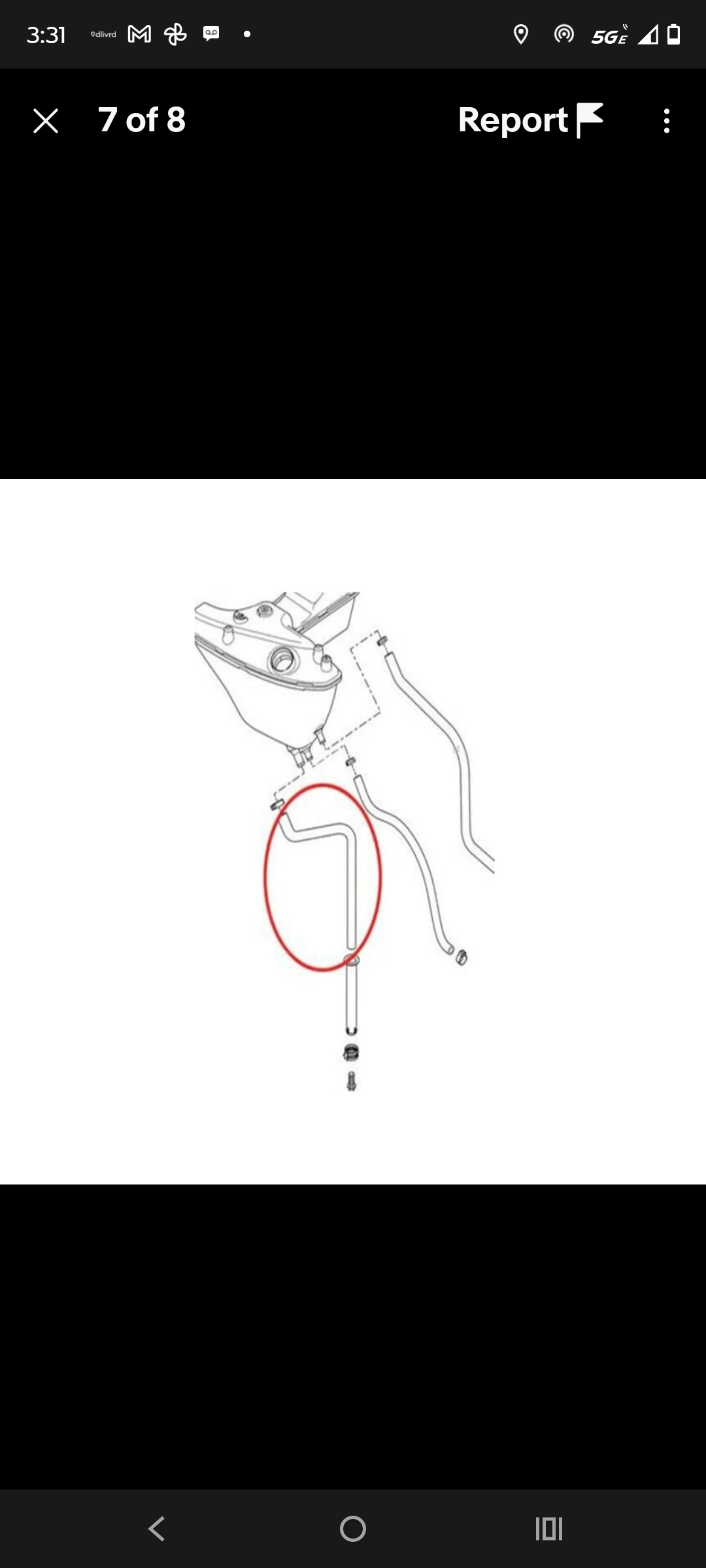 Tubo scarico olio For Harley Sportster XL883iron Forty Eight XL1200N 72V 06-13 oil drain hose