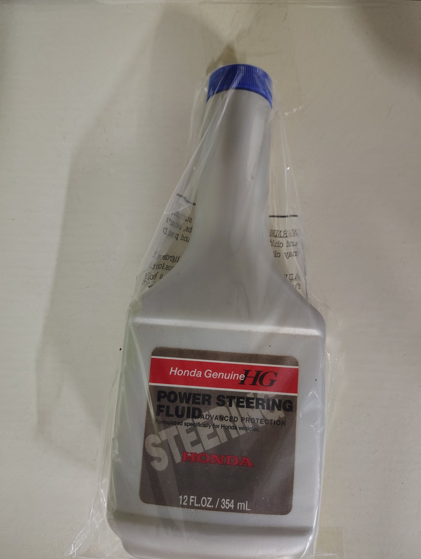 honda power steering fluid 12 oz