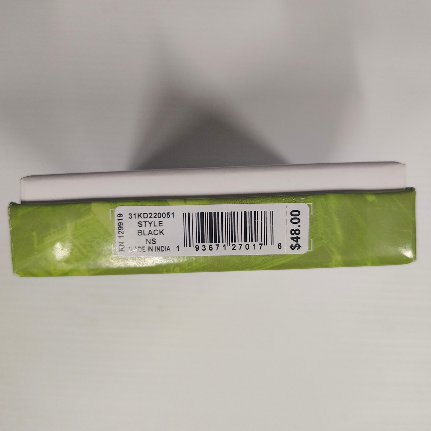 Man’s Black Leather Wallet By Kenneth Cole Reaction Hand Crafted Leather