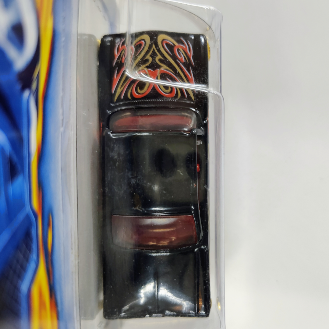 2001 Hot Wheels Black ‘59 Chevy Impala Gold Lace Wheels #249