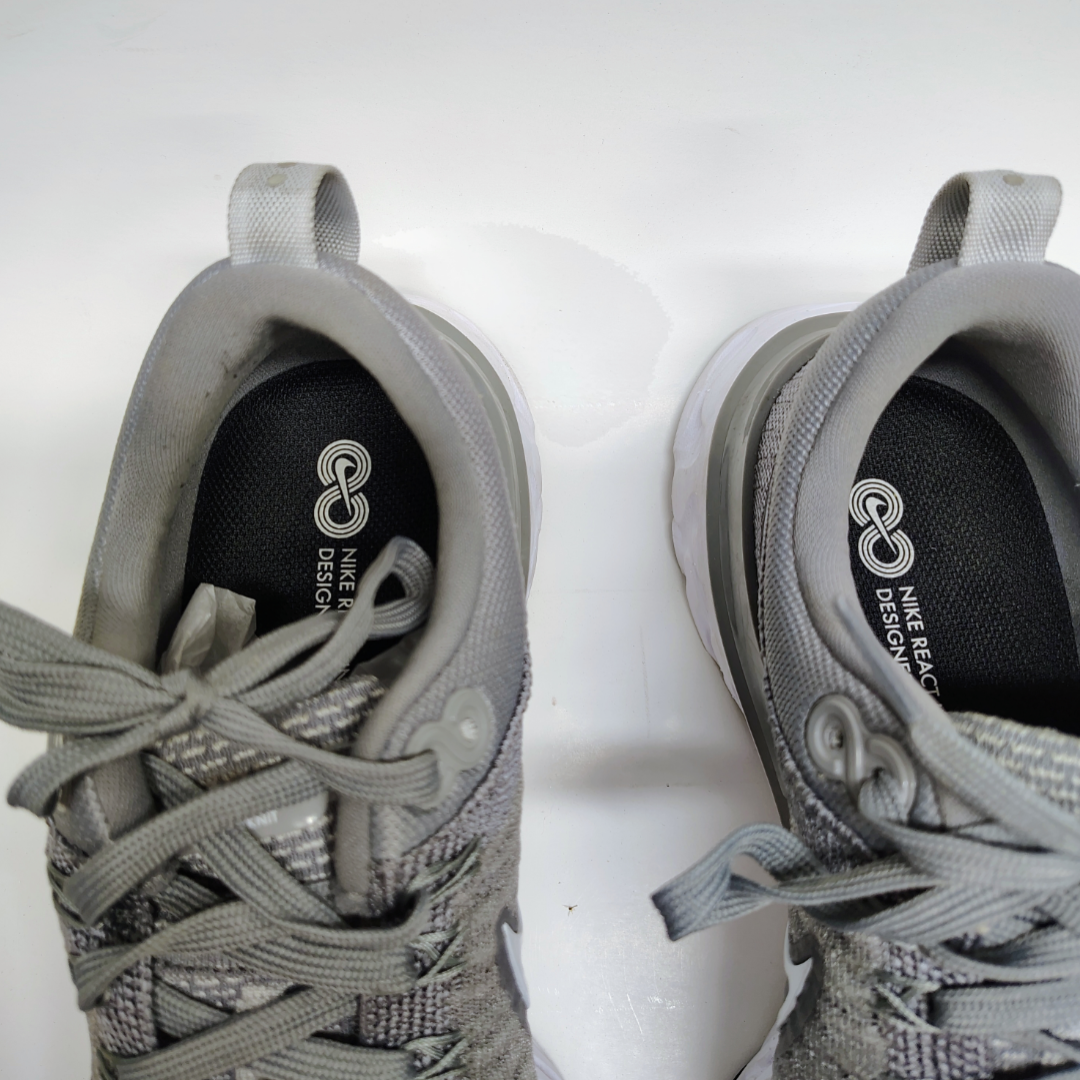 Size 9.5 - Nike React Infinity Run Flyknit 2 Particle Grey White (CT2357-001)