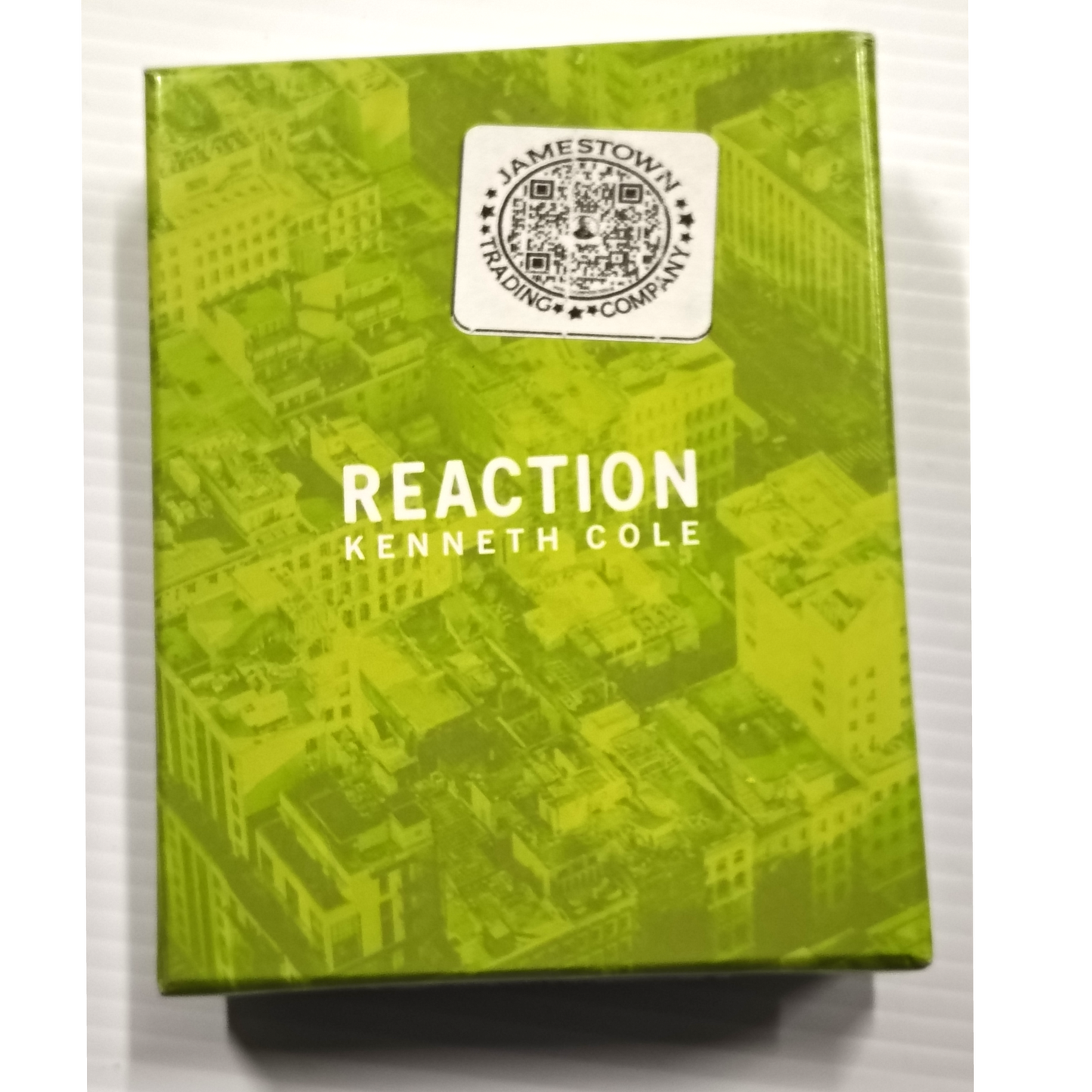 Man’s Black Leather Wallet By Kenneth Cole Reaction Hand Crafted Leather