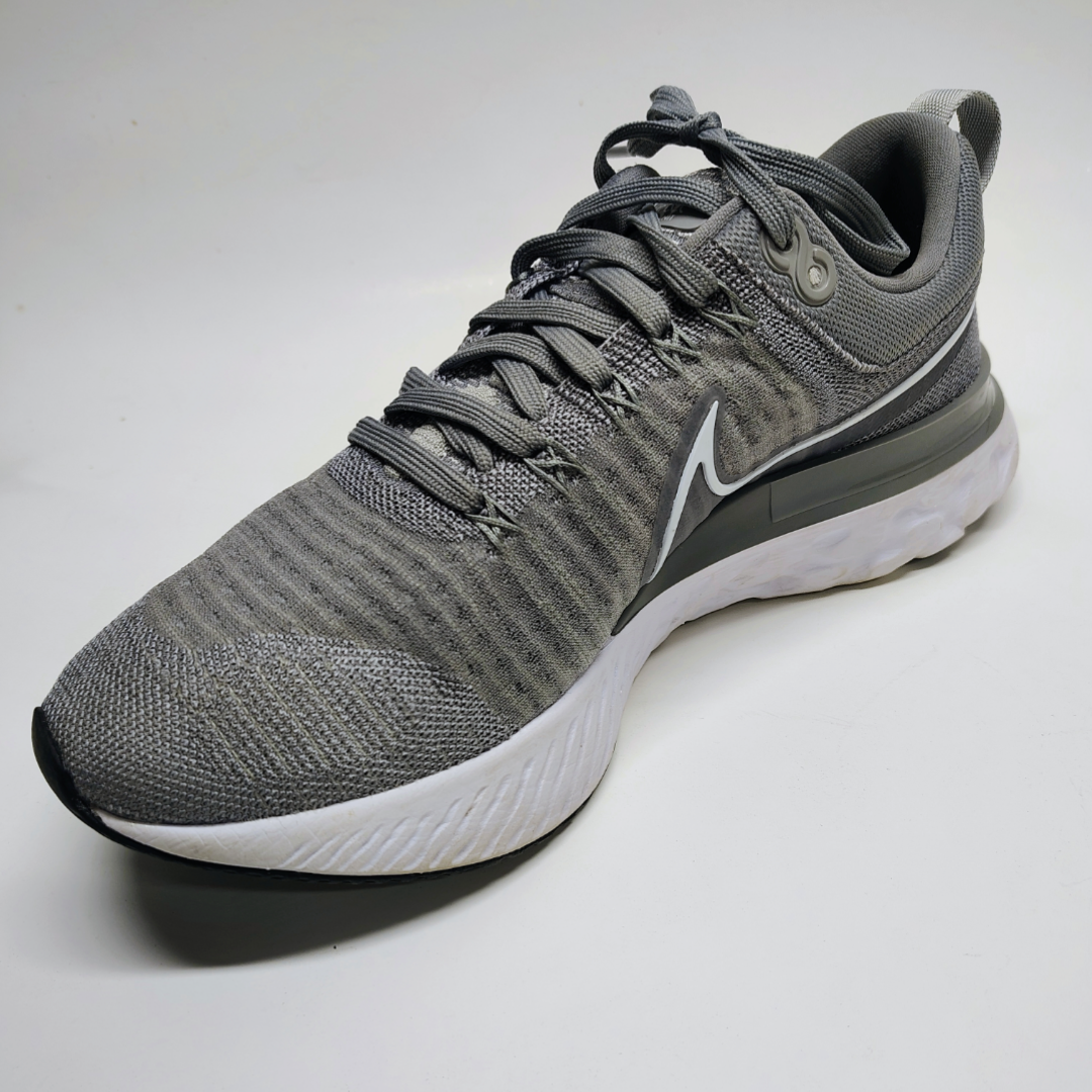 Size 9.5 - Nike React Infinity Run Flyknit 2 Particle Grey White (CT2357-001)