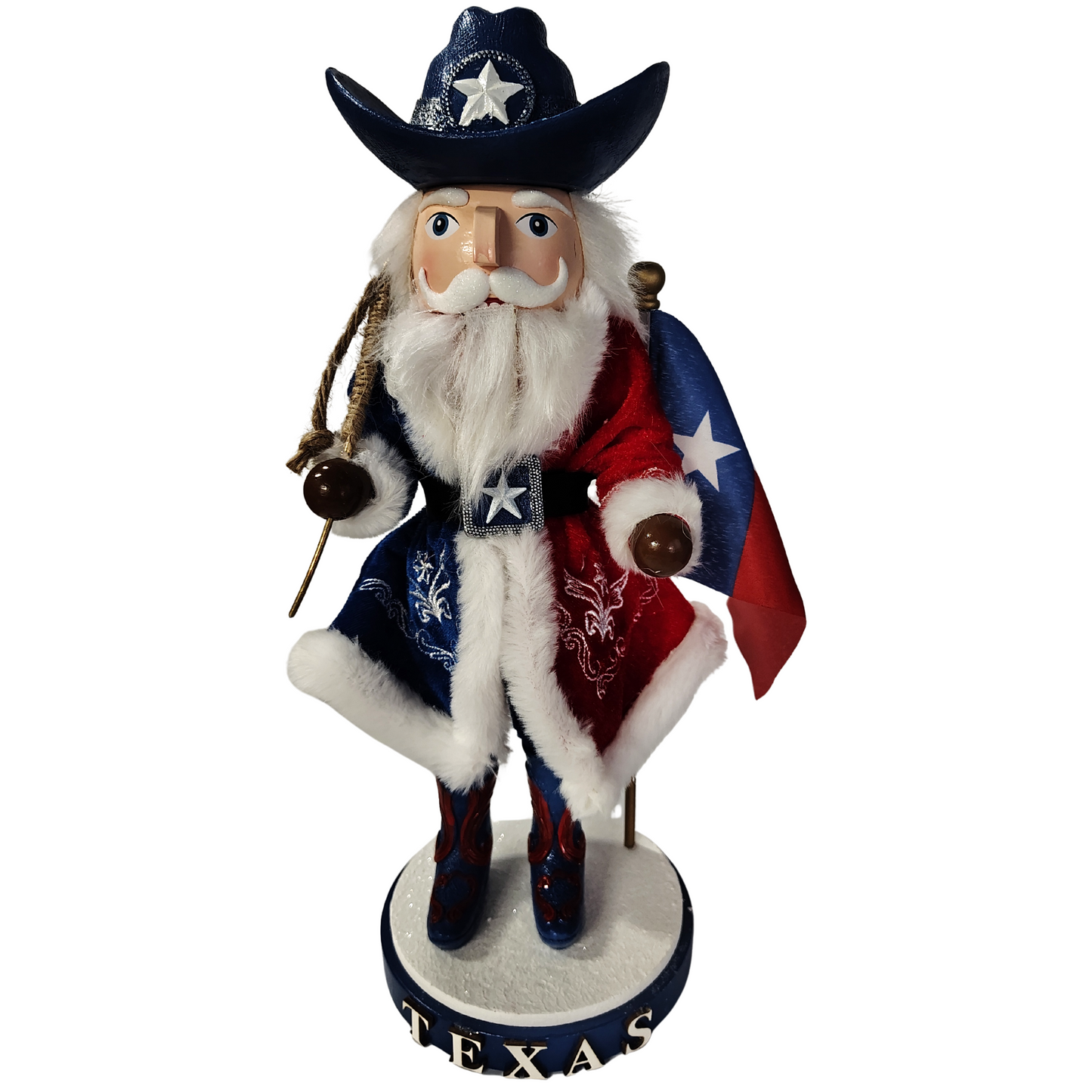 Lonestar Santa Nutcracker 15 inch