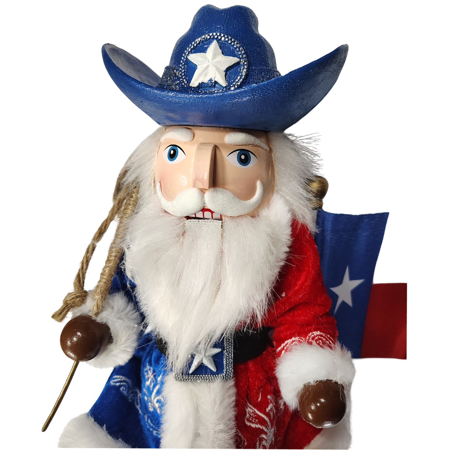 Lonestar Santa Nutcracker 15 inch
