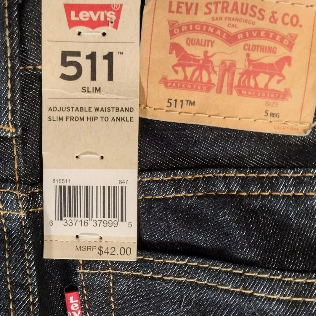 levis 511 boys reg slim Dark Blue Denim