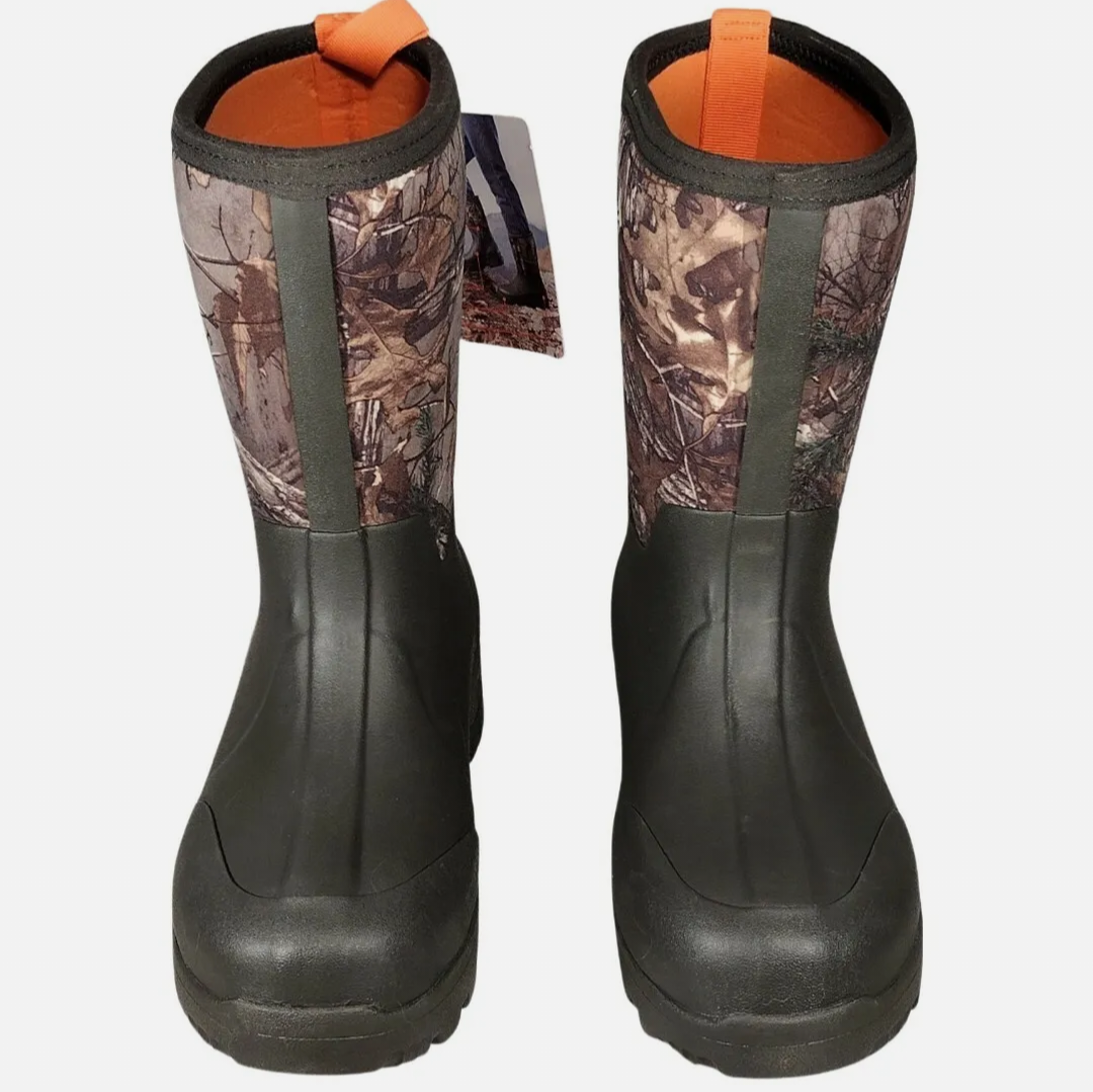 Ozark Trail Mens Camo Hunting Boots FREEFALL Slip On New in Box