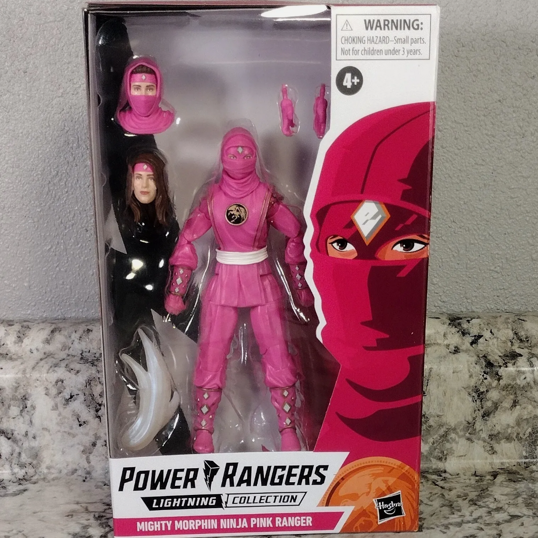 Power Rangers Lightning Collection -Ninja Pink Ranger -TARGET EXCLUSIVE in HAND!