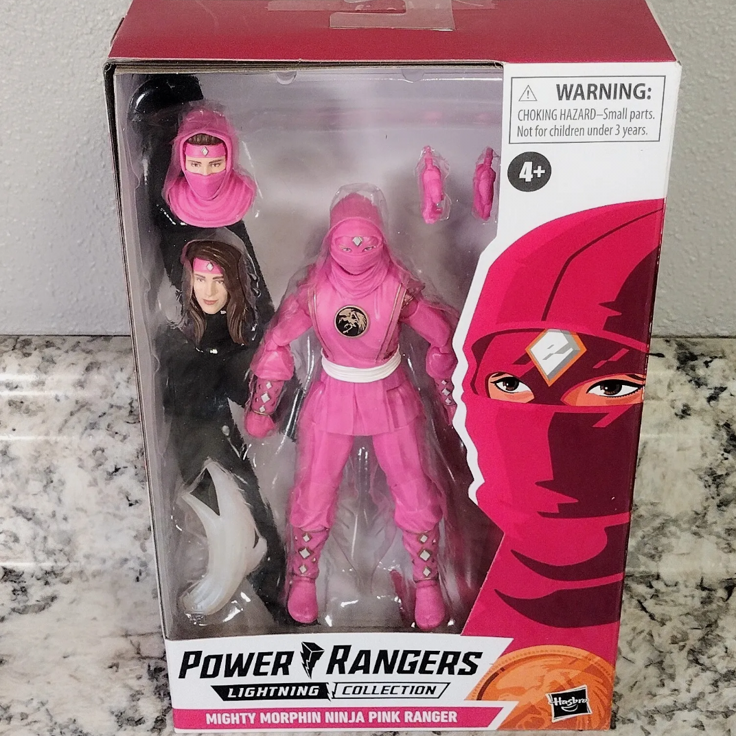 Power Rangers Lightning Collection -Ninja Pink Ranger -TARGET EXCLUSIVE in HAND!