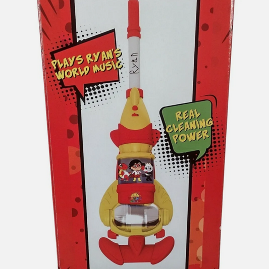 Ryan's World Vacuum Cleaner Childrens Toy  with Real Suction Power