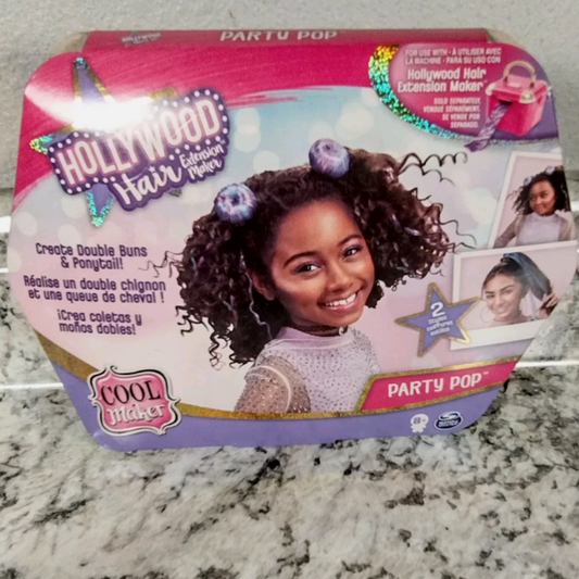 Hollywood Hair Extension Maker Party Pop Cool Maker Refill Pack Fun Fashion