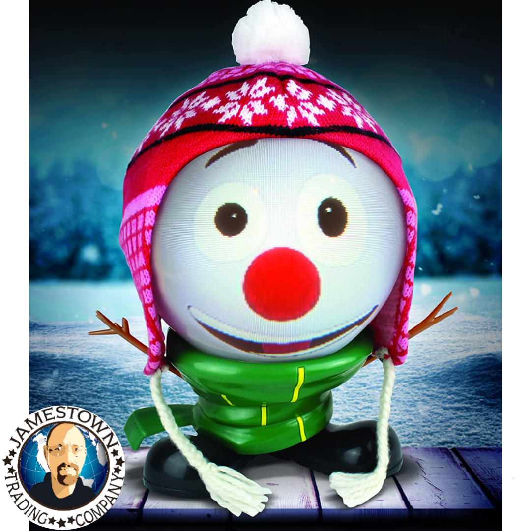 ANIMAT3D Mr. Chill Talking Animated Snowman with Built in Projector & Speaker Plug'n Play